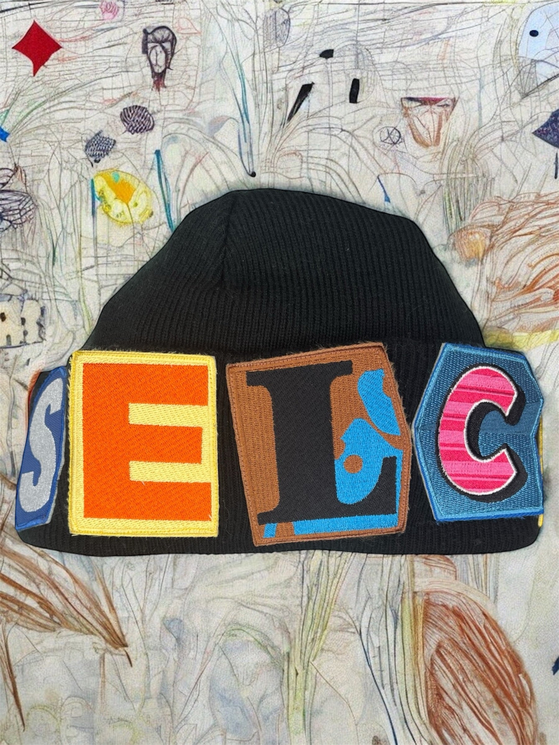 Embroidery Patch Beanie